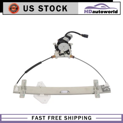Regulador de ventana eléctrica del lado del pasajero delantero para Acura TL 2004-2008 con motor Foto 1 de 4
