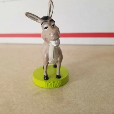 Juego de mesa de ajedrez Shrek pieza de repuesto burro también como adorno de pastel Foto 1 de 4