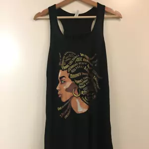 Black Excellence Women's Tank Top size XL - Picture 1 of 1