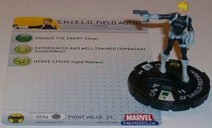 S.H.I.E.L.D FIELD AGENT #203 Captain America HeroClix gravity feed SHIELD - Bild 1 von 1