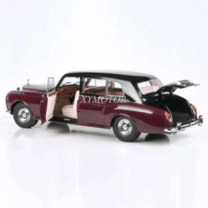 Paragon 1/18 Rolls Royce Phantom V Diecast Modellauto Geschenke Display rot/weiß - Bild 1 von 5