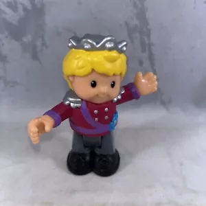 Fisher Price Little People EDDIE PRINCE Royal Kingdom Castle Bendable Poseable - Bild 1 von 5