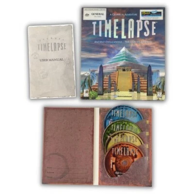 Timelapse Ancient Civilizations The Link To Atlantis: 1998 PC CD Adventure Game - Image 1 of 4