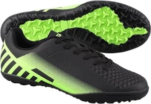 Vizari Mens Santos TF Turf Soccer Shoes, Size-13, Black/Green - Picture 1 of 5