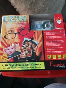 Fotocamera digitale vintage Ezonics EZ-802 0,5MP in scatola nuova nella confezione originale - Foto 1 di 6