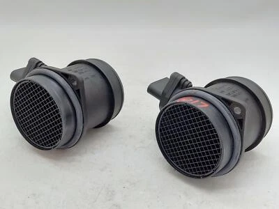 08-15 AUDI R8 MAF MEDIDOR DE FLUJO DE AIRE DE MASA IZQUIERDA DERECHA PAR 07C906461A 0280218143 4,2 L Foto 1 de 4