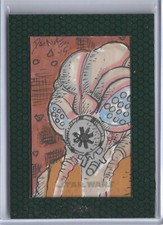 Star Wars 2015 Chrome Perspectives Jedi VS Sith Sketch Card Dan Nokes GPC