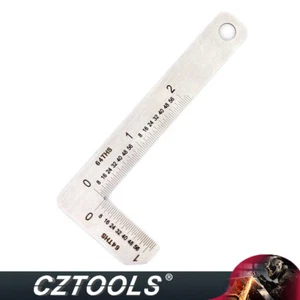 Medidor de biselado externo 0-2" 0-30 mm herramienta de inspección de biselado calibre de soldadura pulgadas - Imagen 1 de 6