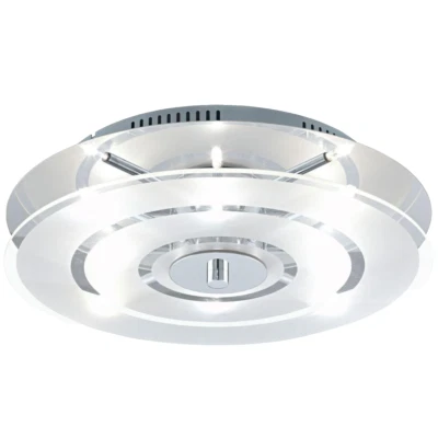 Lampada da parete lampadario vetro metallo 8 luci 20 W Illuminazione Eglo Genua - Immagine 1 di 4