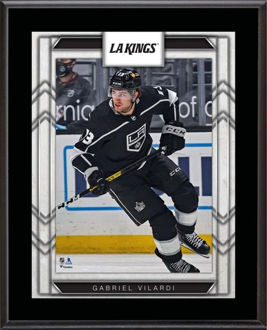 Gabriel Vilardi Los Angeles Kings 10.5" x 13" Sublimated Player Plaque Cover