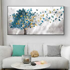 Blue Tree Butterfly Poster Canvas Painting Canvas Print Wall Art