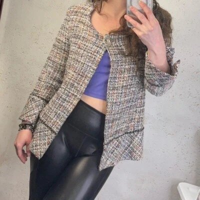 Женский блейзер Andrea Bogosian Couture Tweed размер средний - Изображение 1 из 4