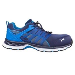 Zapatos de trabajo Puma para hombre 643855 Velocity 2.0 punta compuesta azul baja sin metal - Imagen 1 de 22