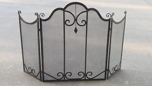 FRENCH PROVINCIAL FIRE SCREEN guard antique QUALITY NEW - Picture 1 of 7