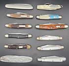 Vintage Lot Of 12 Folding Peanut Knives
