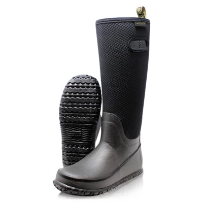 Dirt Boot Rip-Stop Neoprene Wellington Ladies HighCut Muck Boots Walking Wellies - Image 1 of 4