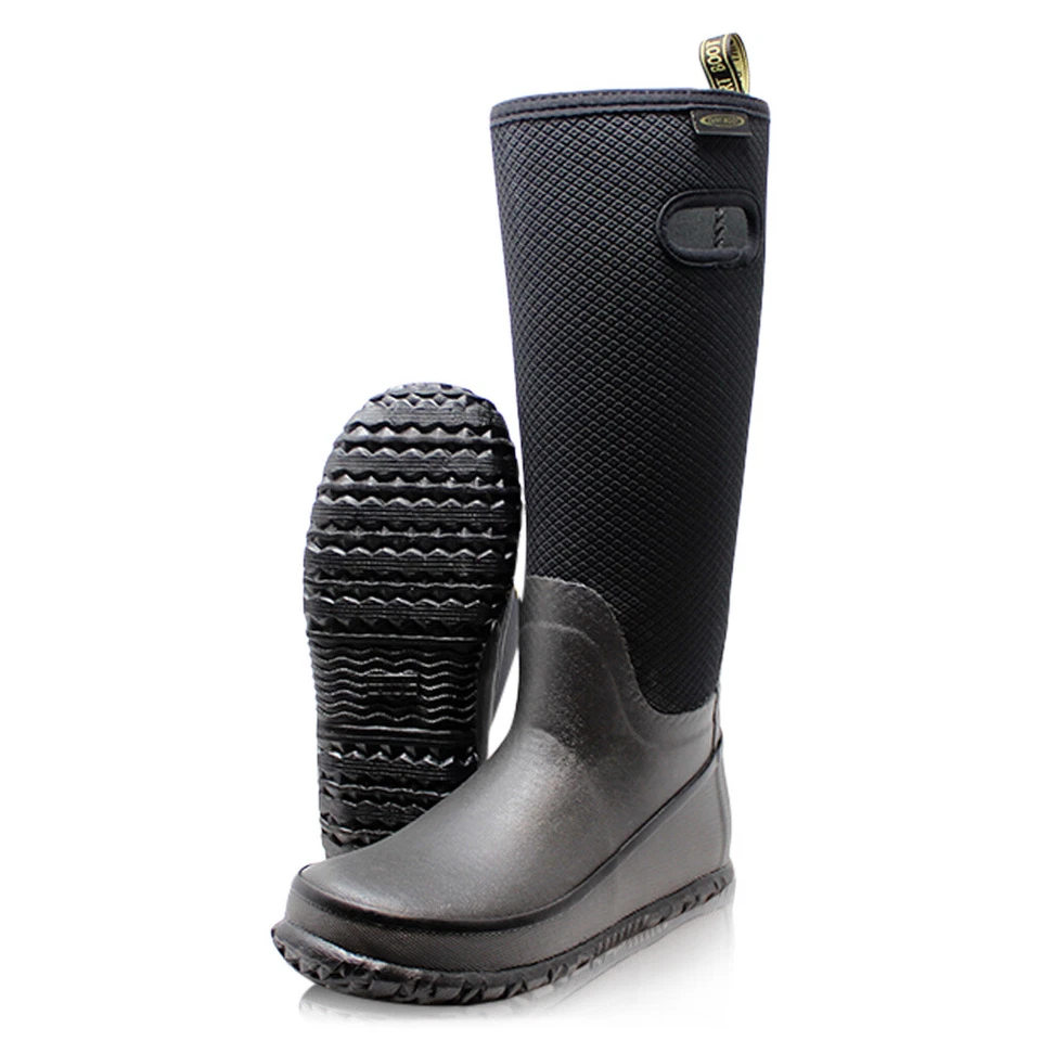 Dirt Boot Rip-Stop Neoprene Wellington Ladies HighCut Muck Boots Walking Wellies - Image 1 of 4