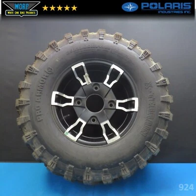 14-25 POLARIS RANGER XP 1000 900 TURBO REAR WHEEL SPARE TIRE 4X156 29X11 M B OEM - Image 1 of 4