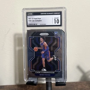 2021-22 Panini Prizm Cade Cunningham CGC GM 10 #282  - Picture 1 of 2