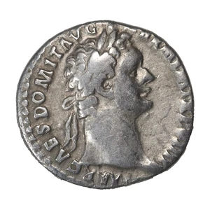 Roman Empire Domitian AR Silver Denarius 81-96 AD Ancient Roman Coin RIC.719 - Picture 1 of 2