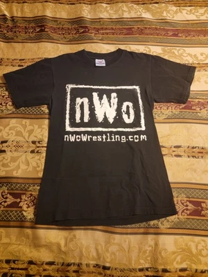 Camiseta vintage 1996 WCW nWo sitio web EXTREMADAMENTE RARA (talla M leer descripción) Foto 1 de 3