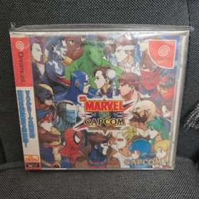 Marvel vs Capcom Clash of Super Heroes Dreamcast Japanese Version New Japan