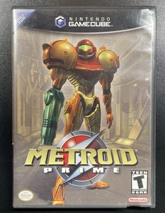 Metroid Prime (Nintendo GameCube, 2002) — Nur Hülle (ohne Spiel-Disc ODER Handbuch) - Bild 1 von 3