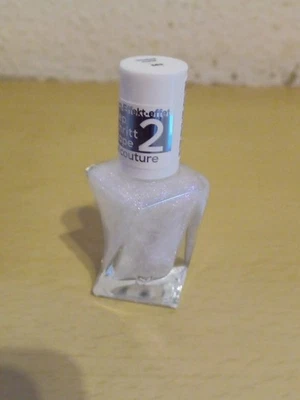 essie Gel Couture Topcoat Effektlack, 563, blushed metal, Pink Glitzer, neu - Bild 1 von 4