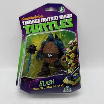 Teenage Mutant Ninja Turtles TMNT 2012 Slash Playmates Figure Nickelodeon - Image 1 of 4
