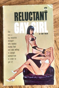 Reluctant Gay Girl by Tony Trelos 1964 Vintage Lesbian Sleaze. GGA. Good - Picture 1 of 4