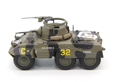 Eaglemoss Ford M8 Armored Car 1/43 Diecast 2nd Armored Div Avranches France 1944 - Image 1 of 4