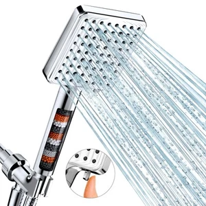 Filtered Shower Head - 6 Modes High Pressure Handheld Shower Head with Filter... - Picture 1 of 6
