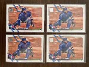 Lote de tarjetas de novato Alejandro Kirk - Topps #551 2021 - 4 tarjetas - Imagen 1 de 3