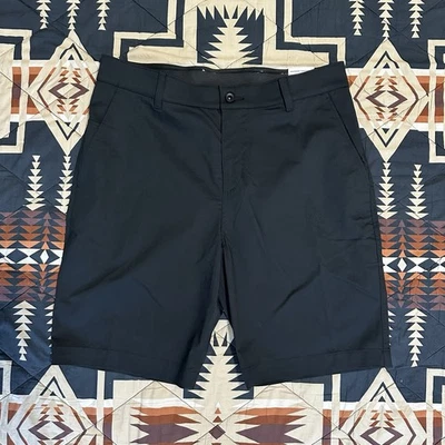 NWT Nike Dri-FIT UPF Black Performance Golf Shorts Standard Fit SIze 34 - Image 1 of 4