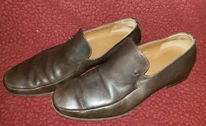 Bally Herren Havanna Schwarz Leder Kalbsleder Halbschuh Elegant Schuhe US 8,5 Einzelhandel 350 - Bild 1 von 6