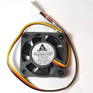 Case Fan 12V 40mm x 40mm x 10mm Brushless PC Fan cooler 3 pin F07- Aussie Seller - Picture 1 of 4