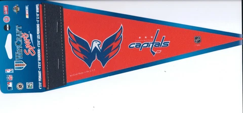 Washington Capitals Mini  Felt Pennant 4" x 10" Cover