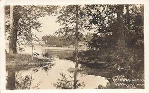 LP75 Fremont Michigan Seeblick RPPC Postkarte - Bild 1 von 2