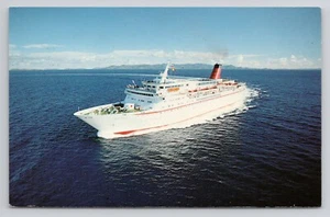 Cunard Line Limited Cruise Ship Postcard - Picture 1 of 2
