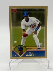 Topps Traded Fred McGriff Gold Parallel 2003 #D 0400/2003 SP - Imagen 1 de 1