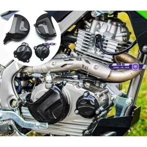 Engine Guard Kawasaki KLX140G KLX150BF KLX125 Motorcycle 4 Pcs Left-Right - Picture 1 of 7