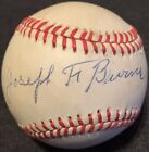RARE Joe Burnes (Died 1986) PSA/DNA Signed Baseball 1924 Chicago White Sox