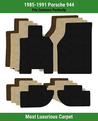 Alfombrillas Lloyd Luxe fila delantera y trasera para Porsche 944 1985-1991  Foto 1 de 4