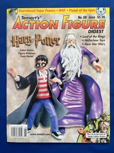 2001 Tomart’s Action Figure Digest #88 Unproduced Super Powers Harry Potter NM - Picture 1 of 2