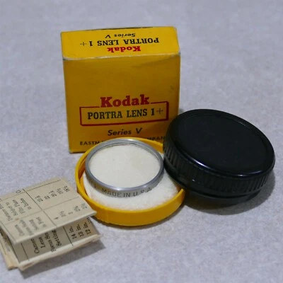 Lente Kodak Portra 1+ Serie V de colección ~ Eastman Kodak Co. Foto 1 de 4