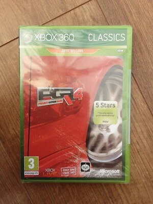 Project Gotham Racing 4 (Microsoft Xbox 360, 2007) - PAL BRAND NEW SEALED - Image 1 of 2