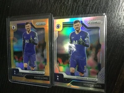 2019-20 Panini Prizm EPL Premier Hugo Lloris /25 Orange Silver Hotspur 2 card - Image 1 of 2