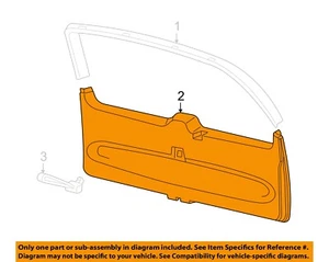 FORD OEM 97-00 Expedition,Navigator Roof Sunroof-Sunshade F75Z78519A02AAA - Picture 1 of 2