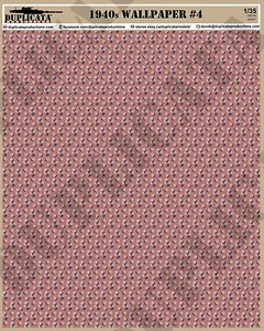 Diorama Accessory - 1/35 1940s Wallpaper #4 - Bild 1 von 3