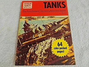 World War II SPECIAL Magazine Tanks The Axis powers GERMANY, ITALY & JAPAN 1975 - Imagen 1 de 9